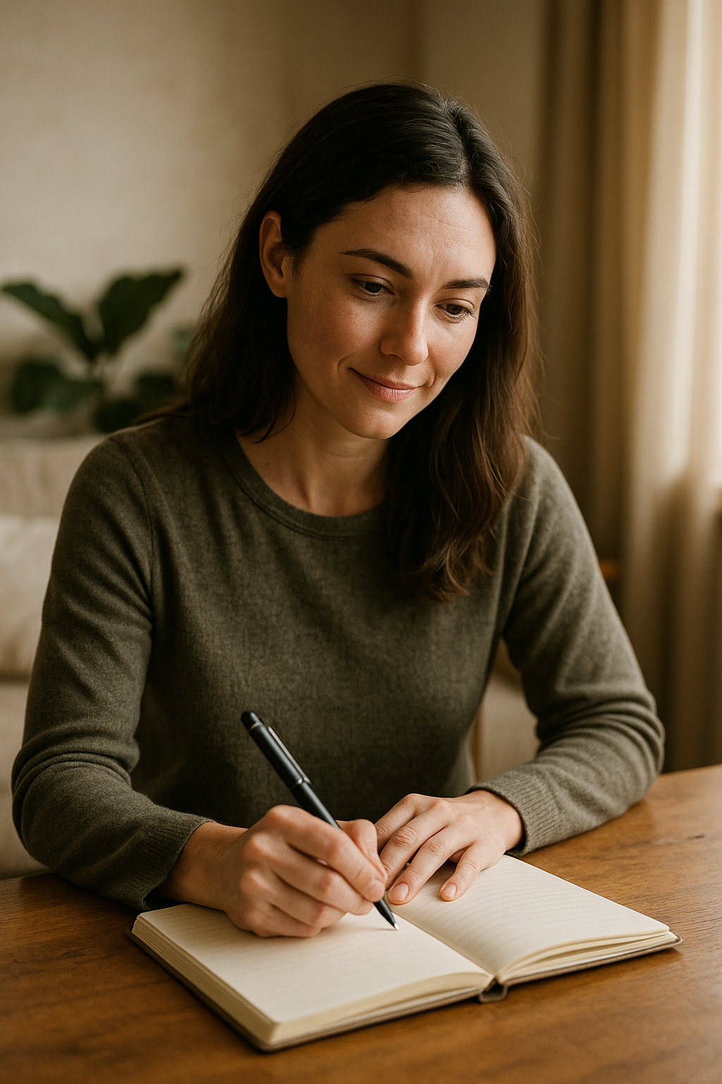 Cultivating Strengths and Purpose as an Intuitive Introvert person engaging in mindful creative activity